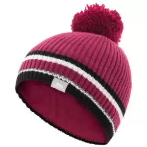 Image of Trespass Childrens/Kids Lit Beanie Hat (2-4 Years) (Berry)