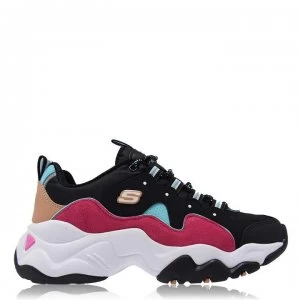 Image of Skechers Lifestyle Dlite 3.0 Trainers - Black