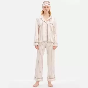 Image of Calvin Klein Striped Satin Pyjama Set - XL