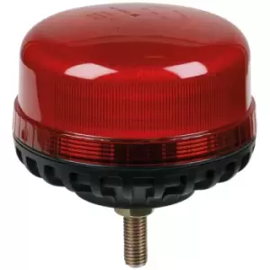 Image of Sealey WB951LEDR Warning Beacon SMD LED 12/24V 12mm Bolt Fixing - Red