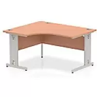 Image of dynamic Left-hand Desk Impulse ICDLW14BCH Beech 1400 mm x 25mm x 730 mm