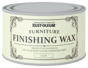 Image of Rust-Oleum Furniture Finishing Wax 400ml - Clear