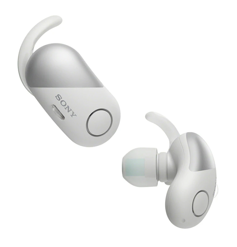 Image of Sony WFSP700NW headphones/headset True Wireless Stereo (TWS) Ear-hook.