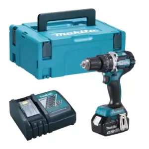 Image of Makita DHP484 18V LXT Brushless Combi Drill (1 x 5.0AH Battery) in Makpac