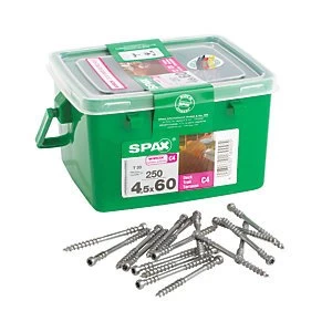 Image of Spax Decking Screws - 4.5 x 60mm Pack of 250