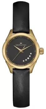 Image of Hamilton H32121430 Jazzmaster Lady Quartz (26mm) Black Satin Watch