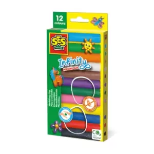 Image of SES Creative Infinity modeling clay - 12 pack (180gr)