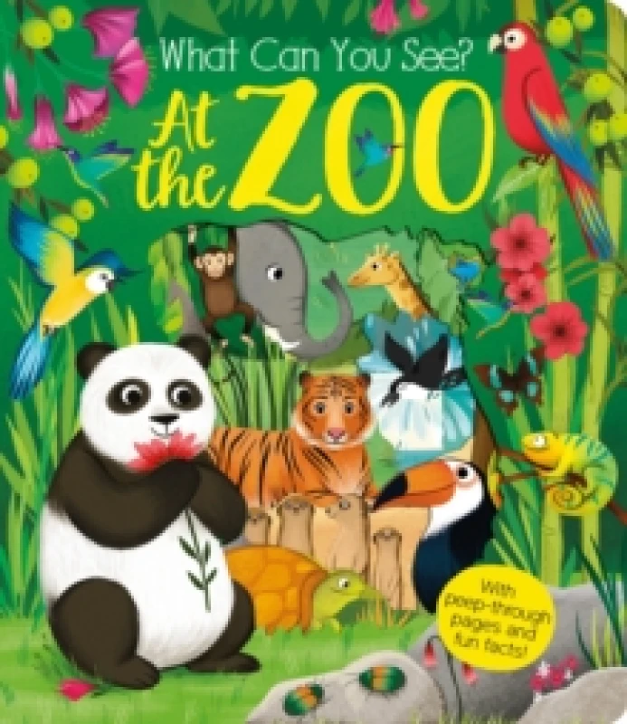 Image of What Can You See at the Zoo? Board book