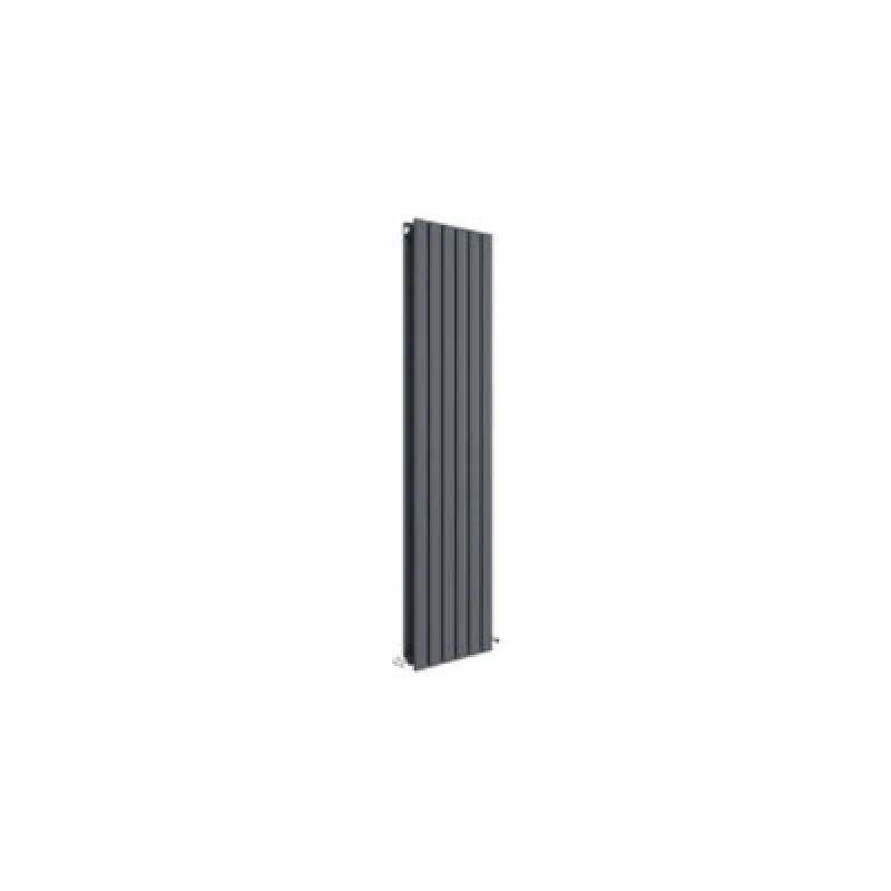 Image of Aspire Aspire - Hudson Reed Sloane Double Designer Vertical Radiator 1500mm h x 354mm w - Anthracite PWHLA73