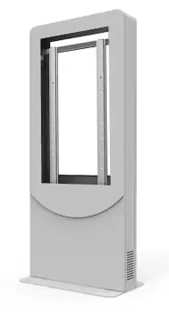 Image of Peerless KIPC2546B-S-EUK signage display mount 116.8cm (46") Silver