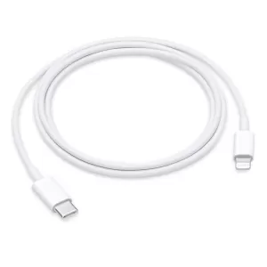 Image of 1m White USB C to Lightning Cable