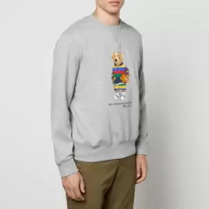 Image of Polo Ralph Lauren Mens Graphic Fleece Sweatshirt - Andover Heather - M