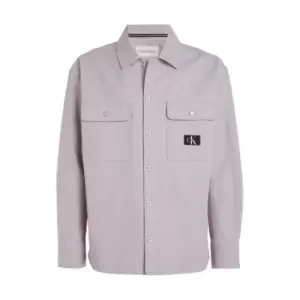Image of Calvin Klein Jeans Workwear Utility Overshirt - Purple