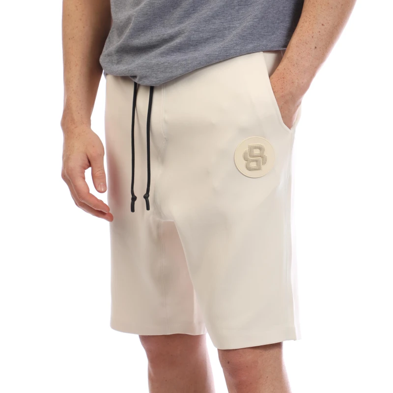 Image of Boss Mens Headlo Bb Short Sleeve Polo Shirt Open White male XS