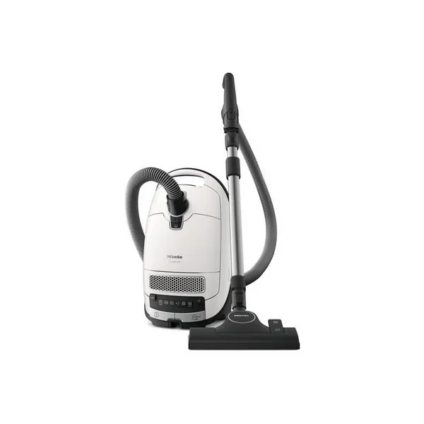 Image of Miele Complete C3 Allergy Bagged Cylinder Vacuum Cleaner - Lotus White C3ALLERGY Lotus white