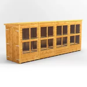 Image of 16X4 Power Pent Potting Shed With Double Doors