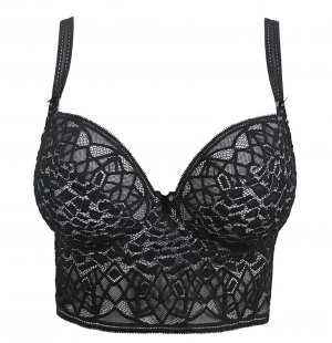 Image of Freya SOIREE LACE UNDERWIRE BRALETTE Black