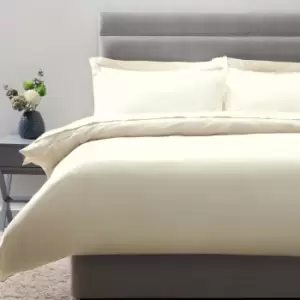 Image of Belledorm 450 Thread Count 100% Pima Cotton Duvet Cover Set, Ivory, Single