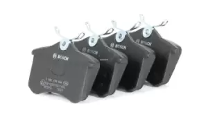 Image of Bosch Brake pad set 0 986 494 600 Brake pads,Brake pad set, disc brake VW,AUDI,RENAULT,PASSAT Variant (3B6),PASSAT Variant (3B5),PASSAT (3B3)