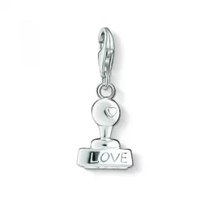 Image of Thomas Sabo Charm Club Love Stamp Charm