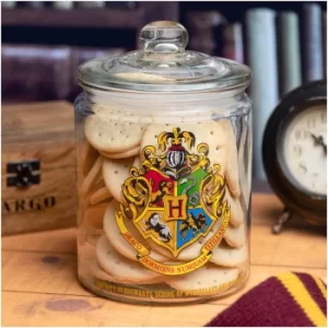 Image of Harry Potter Hogwarts Glass Cookie Jar