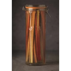 Image of Kilner Facetted Clip Top Jar 2.2L