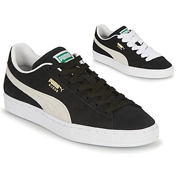 Image of Puma SUEDE mens Shoes Trainers in Black,8,9,9.5,10.5,11,8.5,4.5,5.5,8.5,10,10.5,11