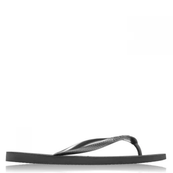 Image of Havaianas Slim Flip Flops - Steel Grey 5178