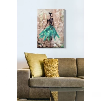 Image of Kanvas Tablo (50 x 70) - 231 Multicolor Decorative Canvas Painting