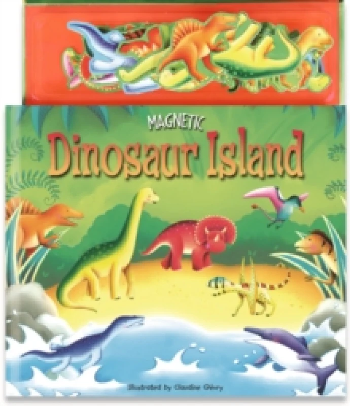 Image of Magnetic Dinosaur Island Hardback