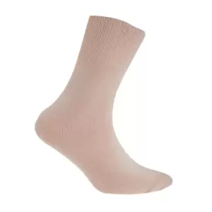 Image of Silky Childrens Boys/Girls Dance Socks In Classic Colours (1 Pair) (9-12 UK) (Pink)