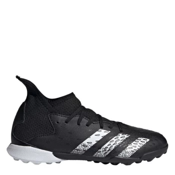 Image of adidas Predator .3 Junior Astro Turf Trainers - Black