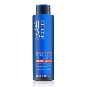 Image of Nip+Fab Glycolic Fix Liquid Glow 6% Cleansing Lotion 100ml