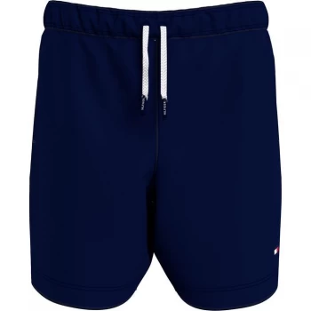 Image of Tommy Hilfiger Small Flag Swim Shorts - Navy 0DW5