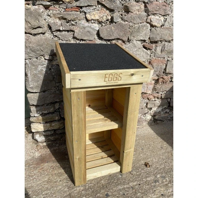 Image of Buttercup Farm Roadside Selling Stand (No Door) - L45 x W50 x H80cm in Brown Brown Unisex
