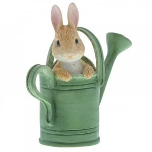 Image of Peter Rabbit in Watering Can Mini Figurine