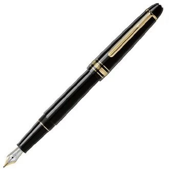 Image of Mont Blanc - Meisterstuck Gold-coated Classique Fountain Pen - Fountain Pens - Black