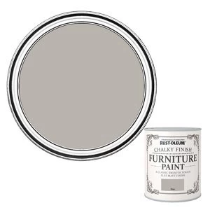 Image of Rust-Oleum Flint Flat matt Furniture Paint 125ml
