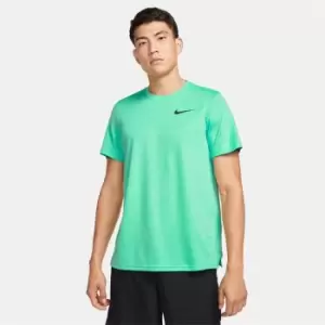 Image of Nike Superset Short Sleeve Training Top Mens - Green