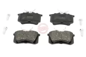 Image of MASTER-SPORT Brake pad set Premium excl. wear warning contact 13046028602N-SET-MS Brake pads,Brake pad set, disc brake VW,AUDI,Golf V Schragheck (1K1)