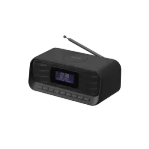 Image of Groov-e Zeus DAB/FM Clock Radio with Wireless Charging Pad and Bl...