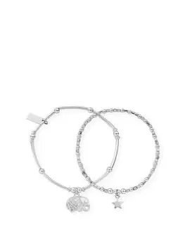 Image of ChloBo Lucky Set Of 2 925 Sterling Silver, Women