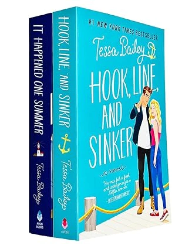 Image of It Happened One Summer Series 2 Book Set By Tessa Bailey Featuring It Happened One Summer And Hook Line And Sinker Tessa Bailey Books