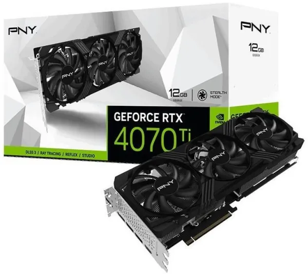 Image of PNY GeForce RTX 4070 Ti 12GB Graphics Card