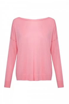 Image of French Connection Spring Light Knit Jumper Rose
