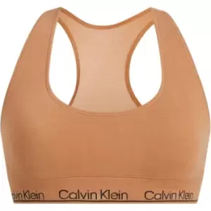 Image of Calvin Klein Modern Seamless Racerback Bralette - Brown
