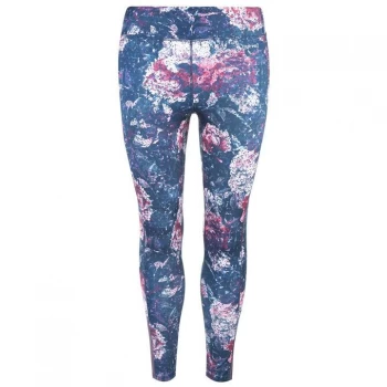 Image of USA Pro Mid Rise Leggings - Aztec Floral