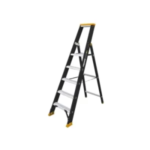 Image of Professional Single Stepladder, 1.25m 5 Rungs DWLDXLD115E