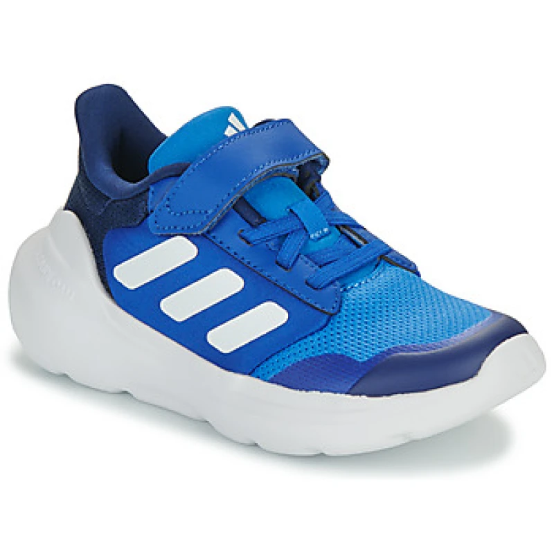 Image of adidas blue tensaur run 3.0 Boys Junior trainers Blue UK 10 (EU 28)
