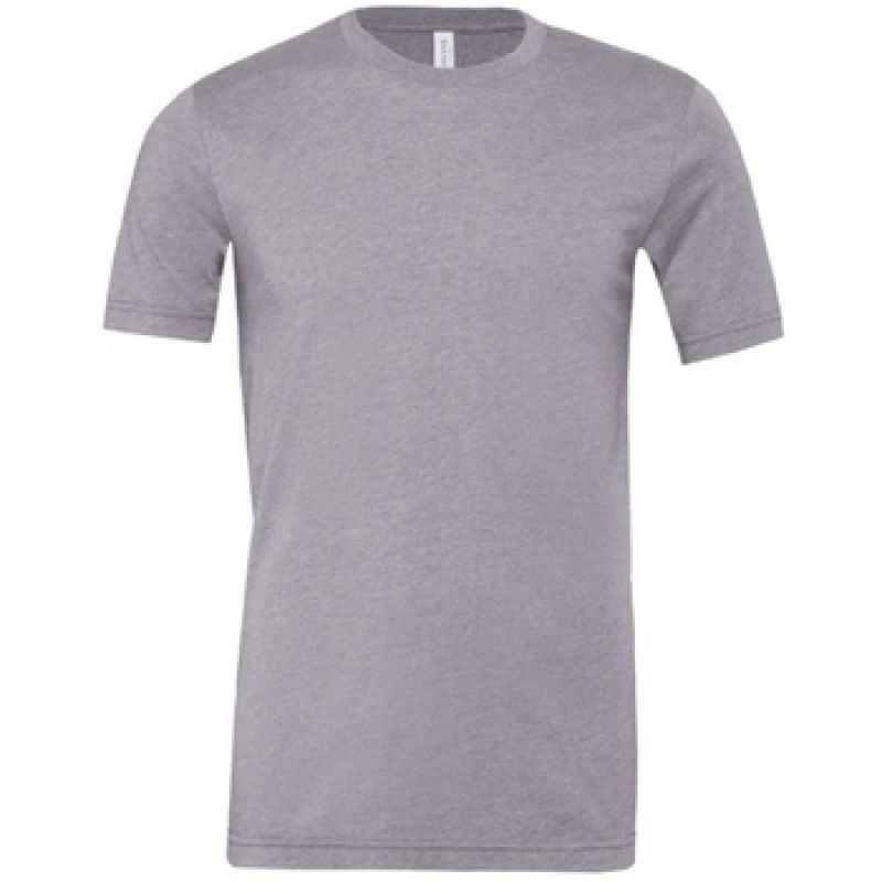 Image of Bella + Canvas Mens Heather Cvc Short Sleeve T-Shirt in Bottle Green Size: XS Bottle Green Male XS